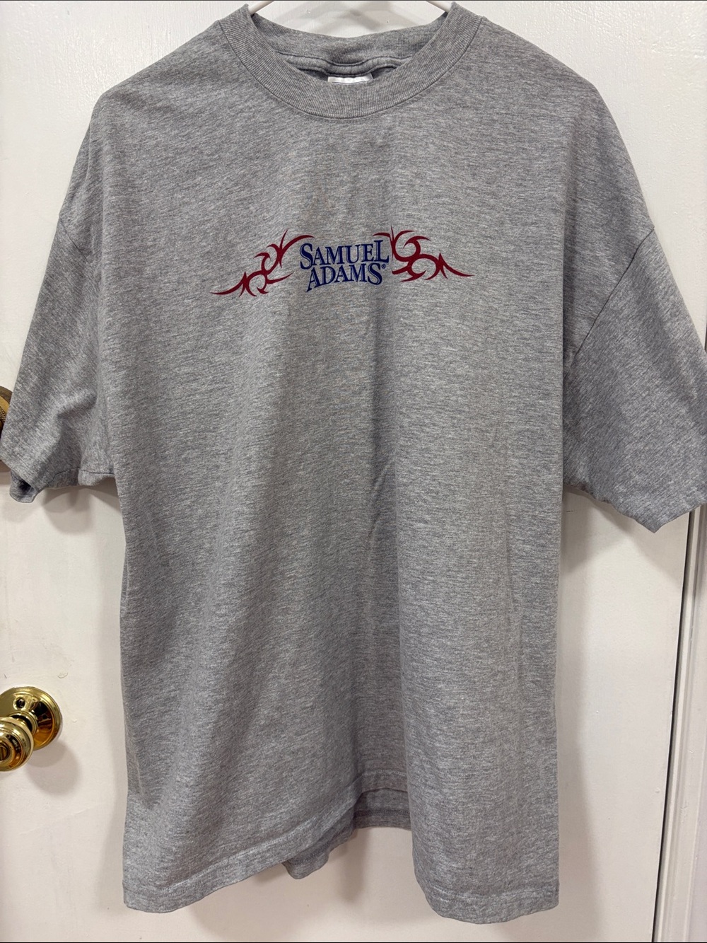 Men's Gray Samuel Adams SS T-Shirt